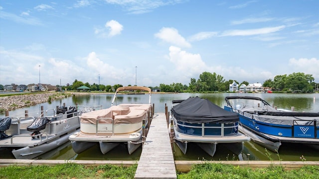 58 Lippert Ln, Buckeye Lake, OH 43008 - dock with a water view