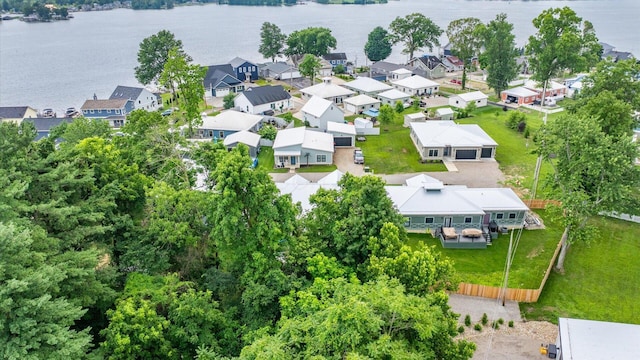 58 Lippert Ln, Buckeye Lake, OH 43008 - aerial view of residential area featuring a nearby body of water