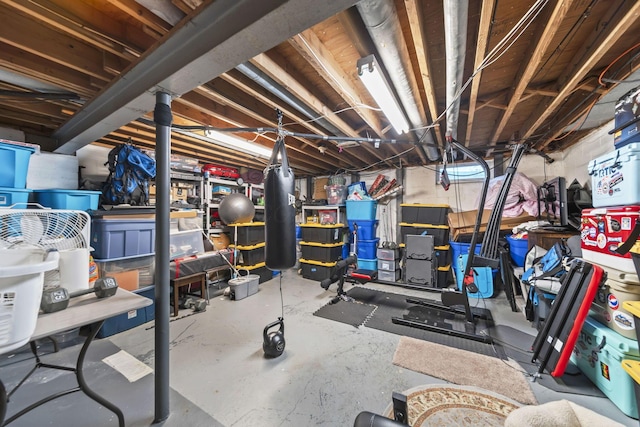 1290 Paddington Ct, Columbus, OH 43230 - view of unfinished below grade area