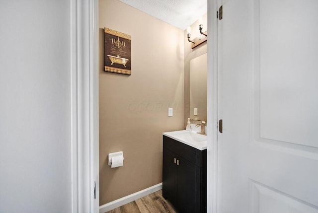 5582 Freedom Run, Orient, OH 43146 - bathroom featuring vanity and wood finished floors