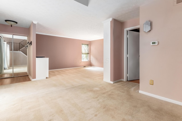 5613 Chowning Way, Columbus, OH 43213 - spare room featuring carpet flooring and stairs