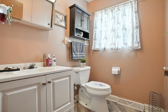 5328 Torchwood Loop E, Columbus, OH 43229 - bathroom with vanity and wood finished floors