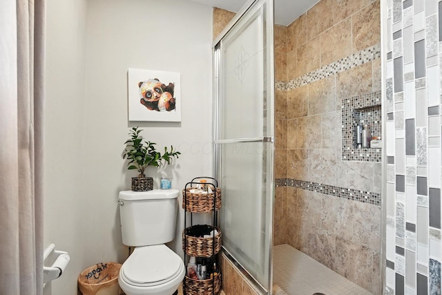 5328 Torchwood Loop E, Columbus, OH 43229 - bathroom with a shower stall and toilet