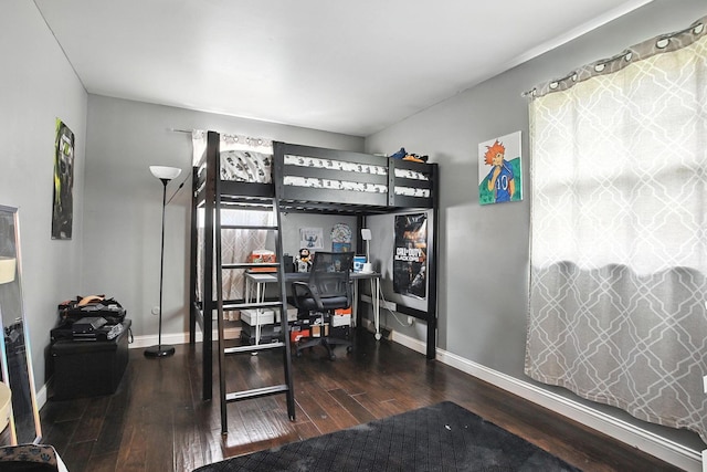 5328 Torchwood Loop E, Columbus, OH 43229 - bedroom with a desk and hardwood / wood-style floors