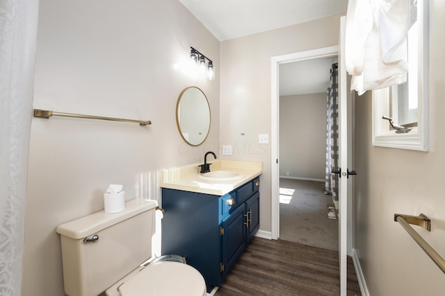 1242 Springbrook Dr, Mansfield, OH 44906 - bathroom featuring vanity and wood finished floors