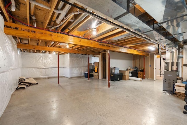 4881 Hoover Rd, Grove City, OH 43123 - view of unfinished basement
