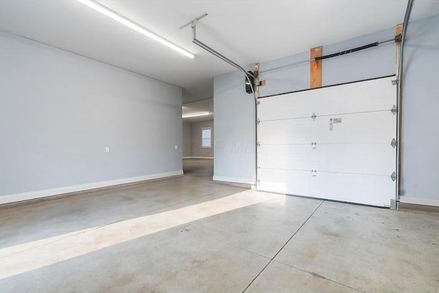 4881 Hoover Rd, Grove City, OH 43123 - garage featuring baseboards