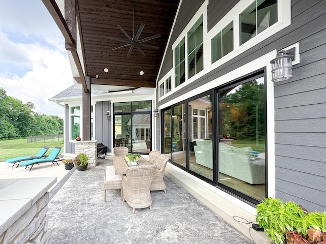 5470 Maple Glen Dr, Galena, OH 43021 - view of patio / terrace