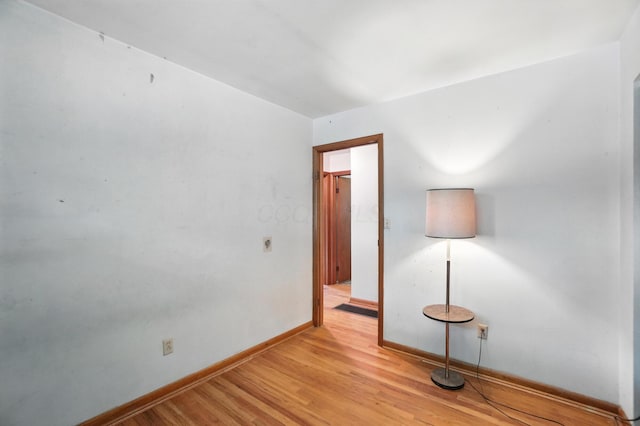 3563 Astor Ave, Columbus, OH 43227 - empty room with light wood-style floors and baseboards