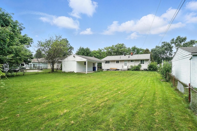 3563 Astor Ave, Columbus, OH 43227 - view of fenced backyard