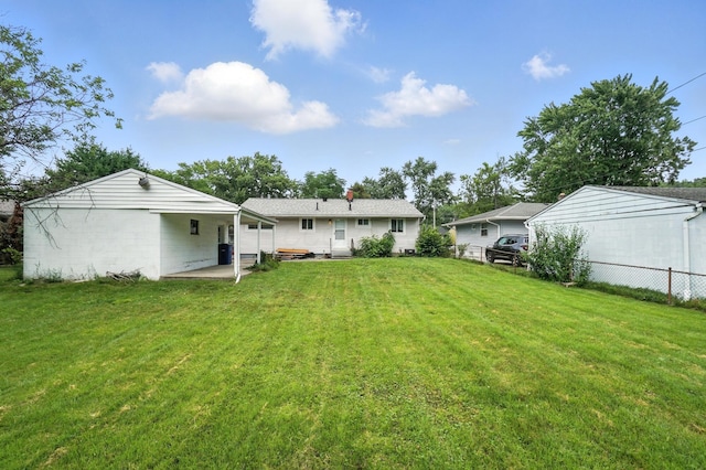 3563 Astor Ave, Columbus, OH 43227 - view of yard featuring a patio