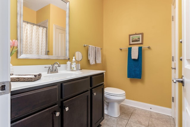 4881 Primrose Ct, Grove City, OH 43123 - full bathroom with vanity and tile patterned flooring