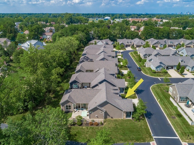 4881 Primrose Ct, Grove City, OH 43123 - aerial perspective of suburban area