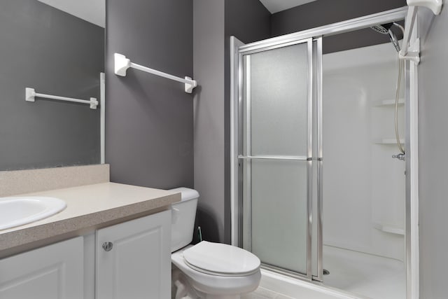 3839 Rubythroat Dr, Columbus, OH 43230 - full bathroom with a shower stall and vanity