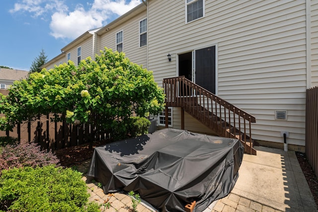 3839 Rubythroat Dr, Columbus, OH 43230 - view of patio featuring area for grilling