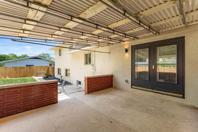 2664 Sonata Dr, Columbus, OH 43209 - view of patio / terrace with french doors