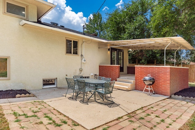 2664 Sonata Dr, Columbus, OH 43209 - view of patio / terrace featuring a grill