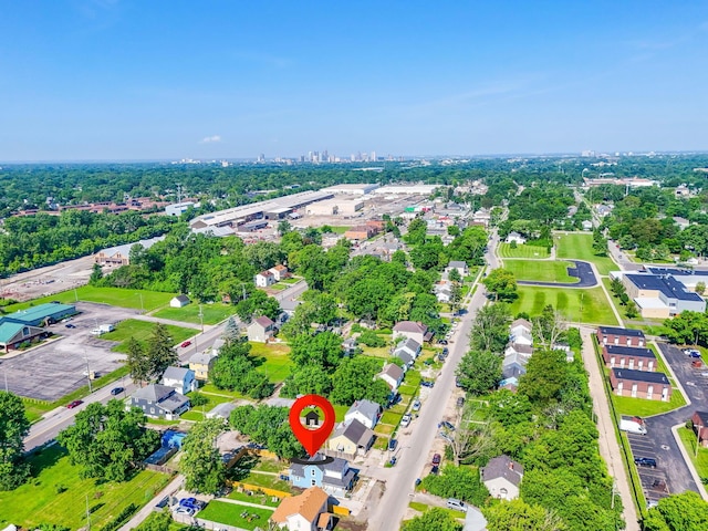 3189 E 6th Ave, Columbus, OH 43219 - drone / aerial view of a tree filled landscape