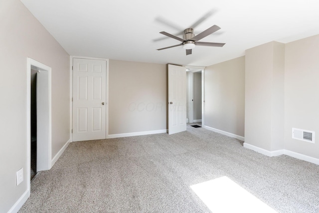 3189 E 6th Ave, Columbus, OH 43219 - carpeted spare room with a ceiling fan and baseboards