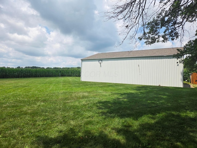 7376 Mink St SW, Pataskala, OH 43062 - view of green lawn featuring an outbuilding