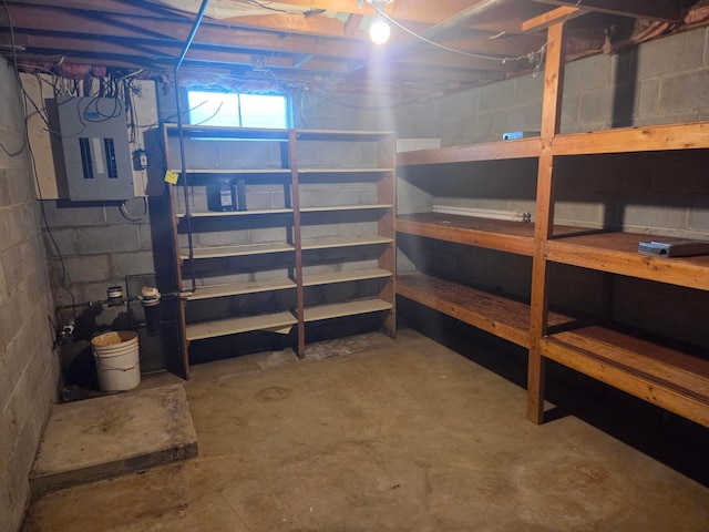 7376 Mink St SW, Pataskala, OH 43062 - below grade area featuring electric panel
