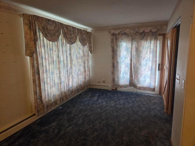 7376 Mink St SW, Pataskala, OH 43062 - carpeted spare room featuring a baseboard radiator