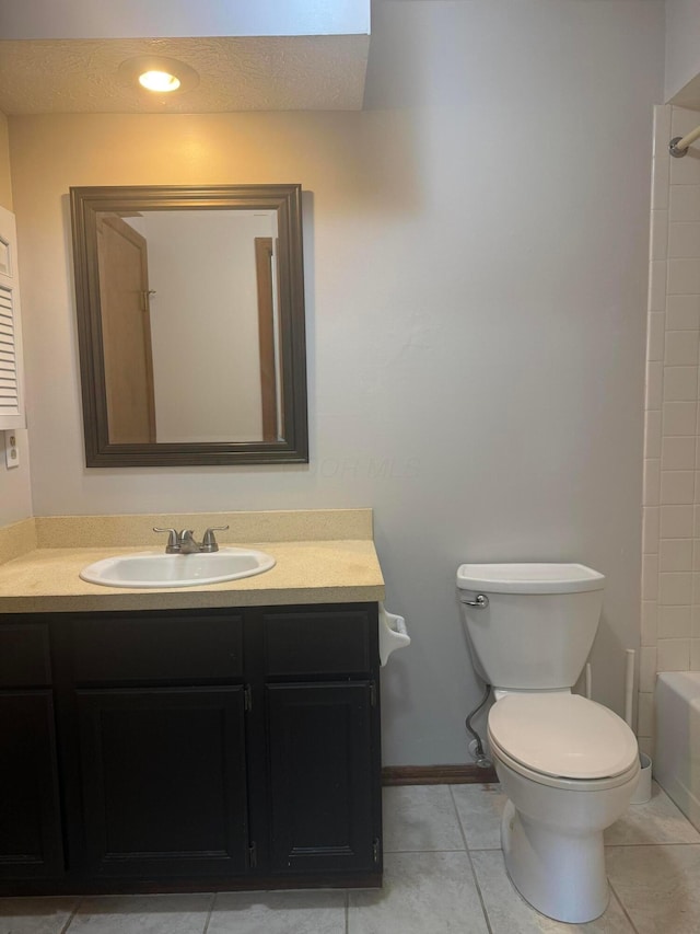 2022 Queensgate Ln, Columbus, OH 43235 - bathroom with vanity and tile patterned flooring