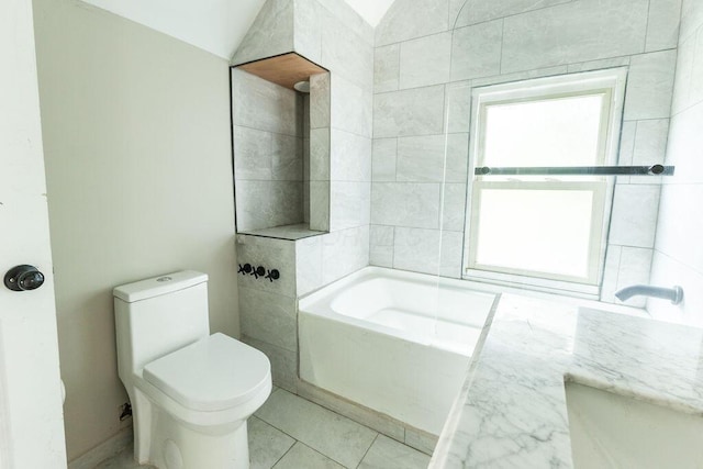 186 S Walnut St, Chillicothe, OH 45601 - bathroom featuring a tub and tile patterned flooring