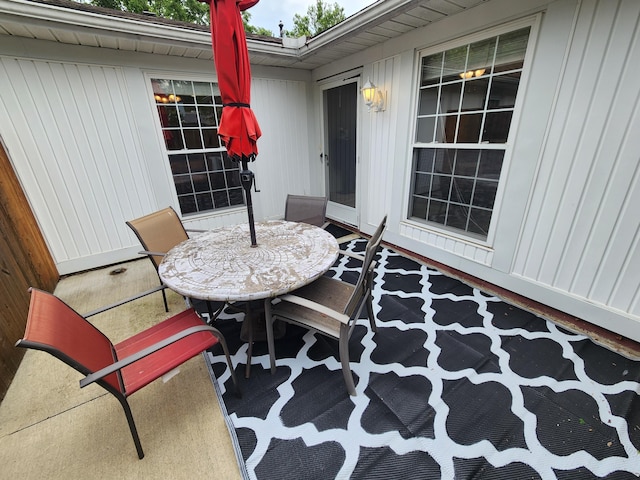 450 Williamsburg Ln Unit A, Lancaster, OH 43130 - view of patio / terrace with outdoor dining area