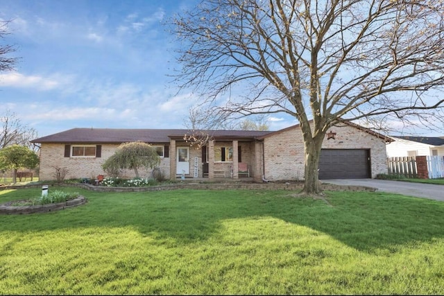 12232 Cleo Rd, Orient, OH 43146 - single story home featuring brick siding, an attached garage, and concrete driveway