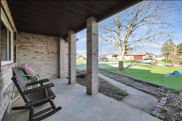12232 Cleo Rd, Orient, OH 43146 - view of patio / terrace with a residential view