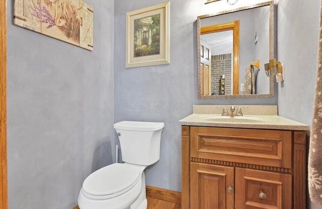 12232 Cleo Rd, Orient, OH 43146 - half bath featuring toilet and vanity