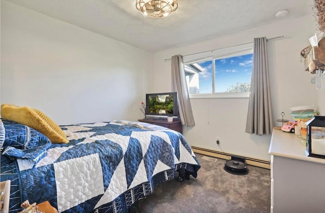 12232 Cleo Rd, Orient, OH 43146 - bedroom featuring carpet flooring and a baseboard radiator