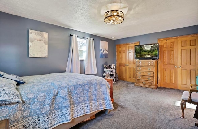 12232 Cleo Rd, Orient, OH 43146 - carpeted bedroom featuring a textured ceiling