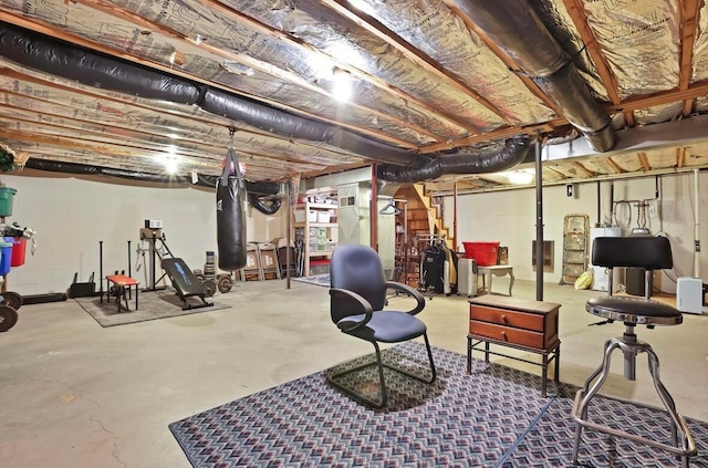 12232 Cleo Rd, Orient, OH 43146 - view of unfinished below grade area