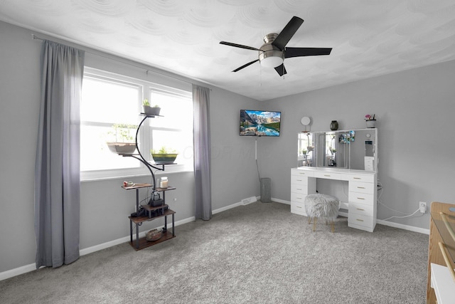 6146 Catawba Dr, Grove City, OH 43123 - carpeted bedroom with ceiling fan and baseboards