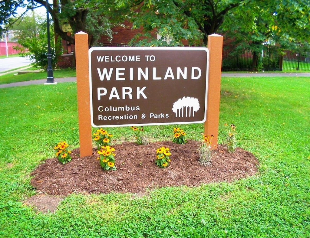 1342 Hamlet St Unit 1342, Columbus, OH 43201 - view of community sign