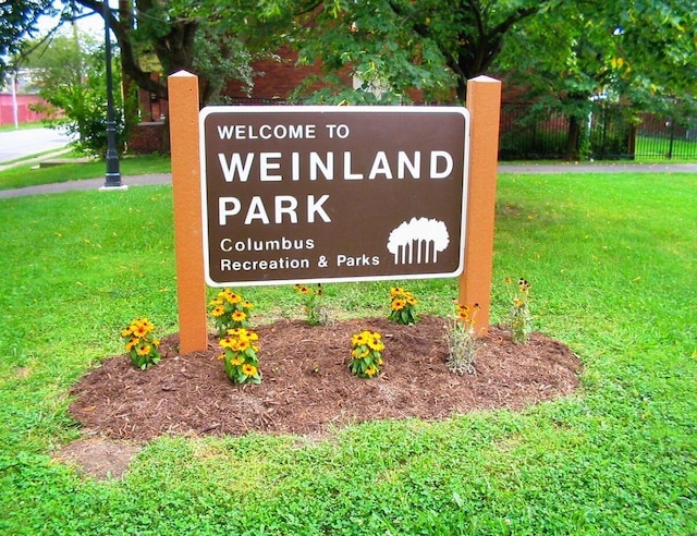 1342 Hamlet St Unit 1342, Columbus, OH 43201 - view of community sign