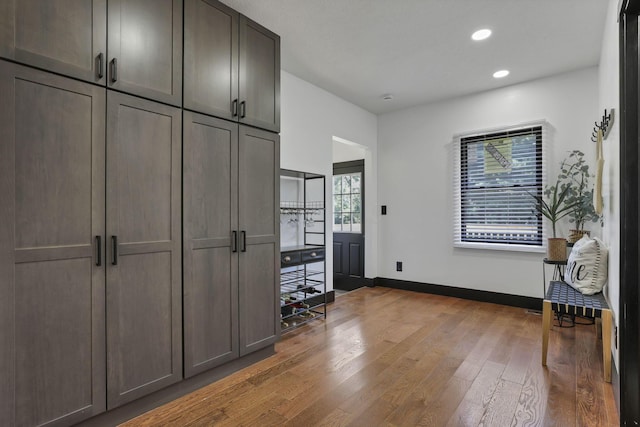 10123 Loop Rd, Millersport, OH 43046 - foyer with wood finished floors and recessed lighting