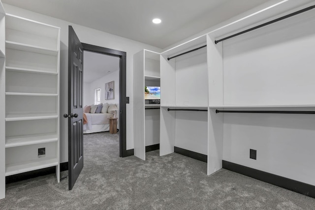 10123 Loop Rd, Millersport, OH 43046 - spacious closet with dark carpet