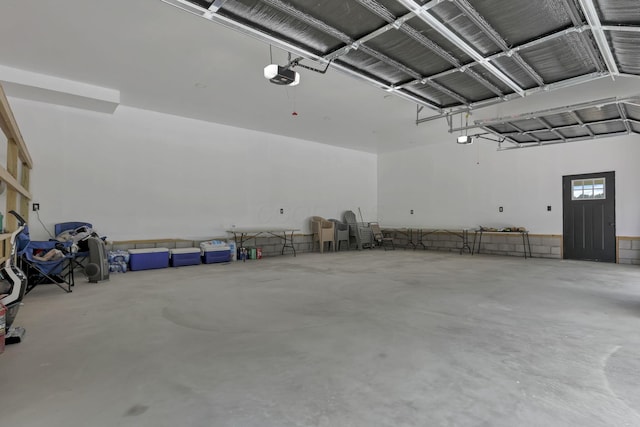 10123 Loop Rd, Millersport, OH 43046 - garage featuring a garage door opener