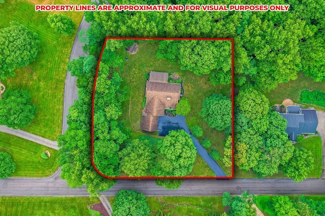 976 Hillside Dr, Newark, OH 43055 - aerial view of property and surrounding area featuring property boundaries highlighted