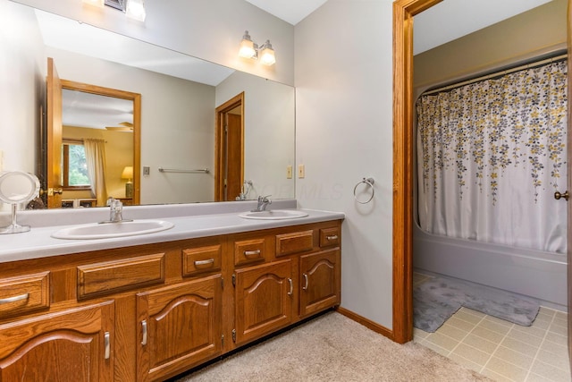 976 Hillside Dr, Newark, OH 43055 - full bath with double vanity