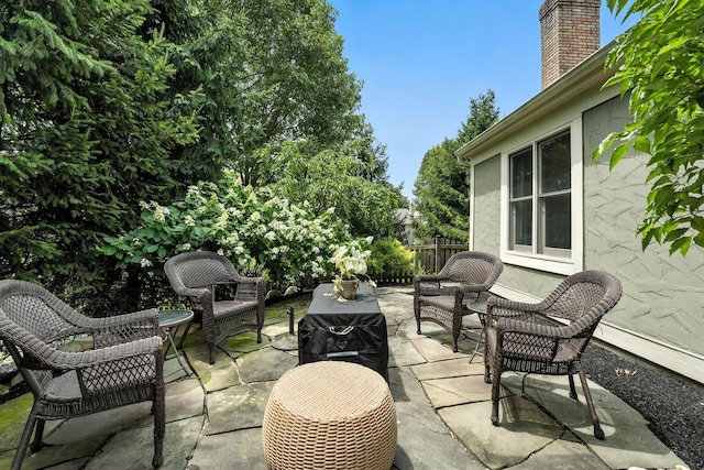 371 Ashworth Ct, Dublin, OH 43017 - view of patio with an outdoor hangout area