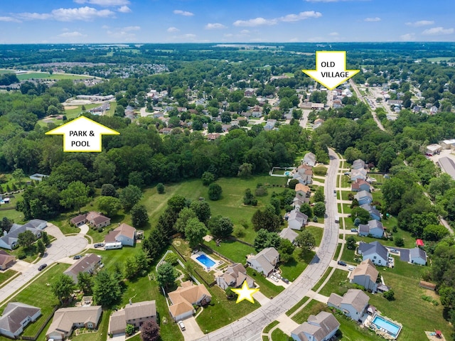 238 Key Blvd, Pataskala, OH 43062 - aerial perspective of suburban area