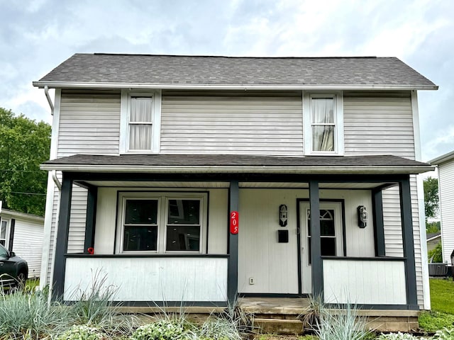 205 Sherman Ave, Lancaster, OH 43130 - view of front of house with a porch