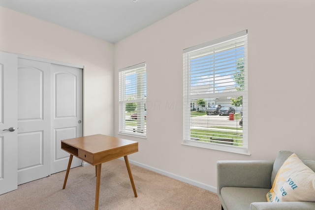 507 Curry Dr, Pataskala, OH 43062 - office with light carpet and baseboards