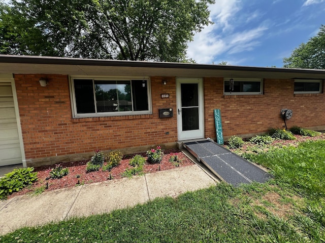 6942 Bartlett Rd, Reynoldsburg, OH 43068 - view of front of house with brick siding