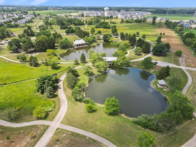 5466 Bull Creek Dr Unit 101, Dublin, OH 43016 - bird's eye view of a large body of water