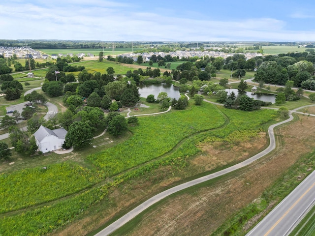 5466 Bull Creek Dr Unit 101, Dublin, OH 43016 - aerial overview of property's location featuring a nearby body of water